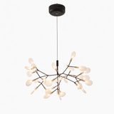 Modern Black Metal Branch Chandelier – Firefly LED