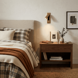 Minimalist Metal Recessed Sconce – Folding Bedside