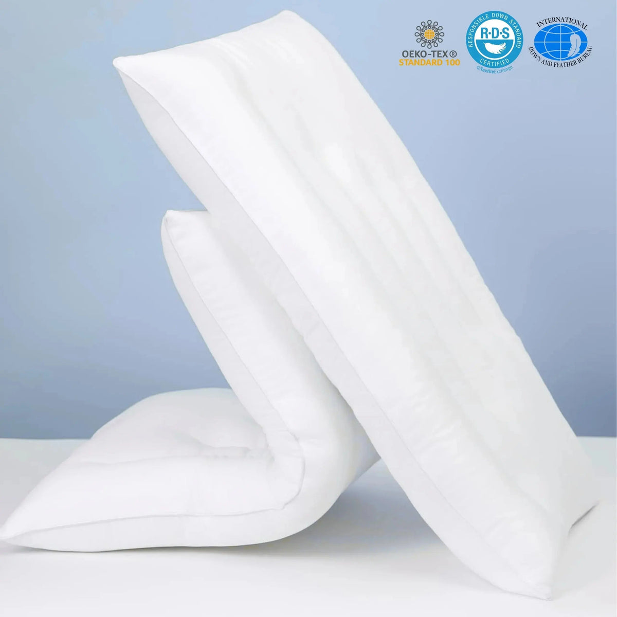 Fenoss® Low Loft Pure Cotton Pillow