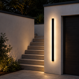 Modern Outdoor Strip Wall Light Linear LED Wall Sconce