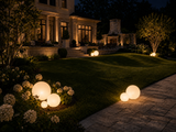 Modern Outdoor Orb Lamp – Sphere Garden Light