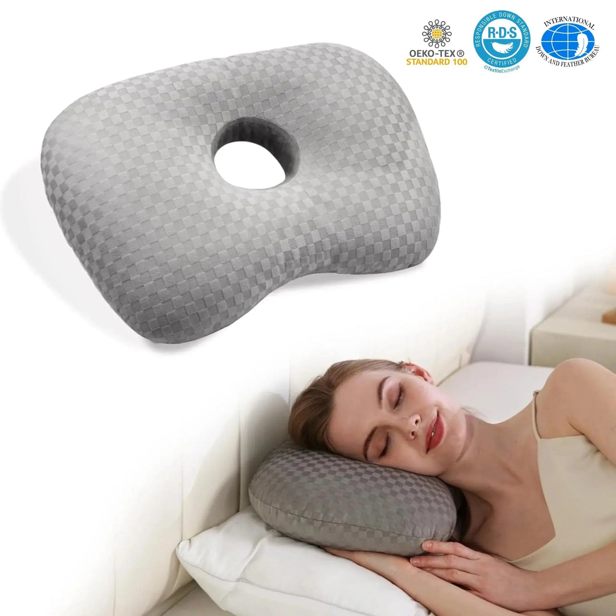 Fenoss® Ear Support Pillow – Adjustable