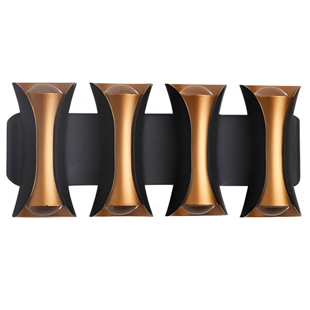 Modern Glass Wall Sconce – Multi Head Up Down for Corridors