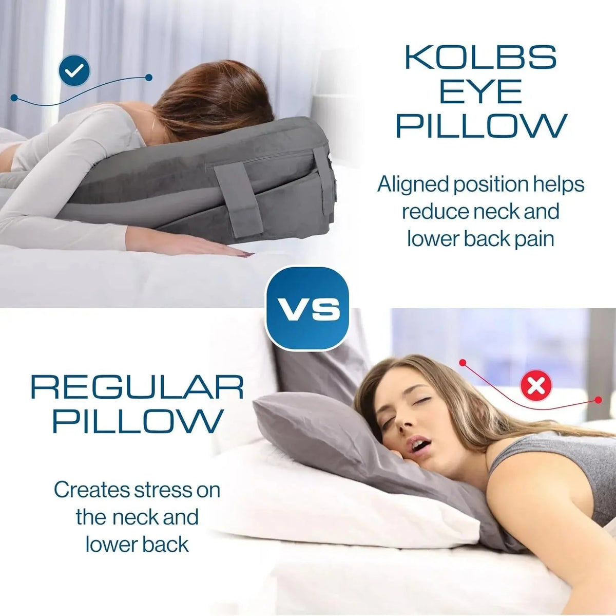Fenoss® Comfort Face-Down Pillow