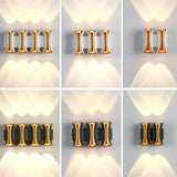 Modern Glass Wall Sconce – Multi Head Up Down for Corridors