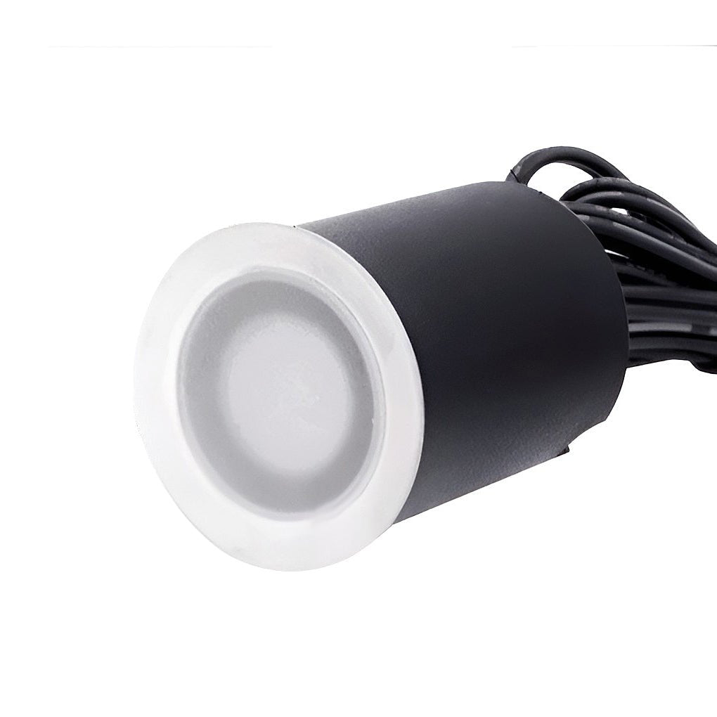Modern Aluminum Deck Light – In-Ground Solar for Stairs