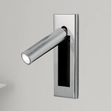 Minimalist Metal Recessed Sconce – Folding Bedside