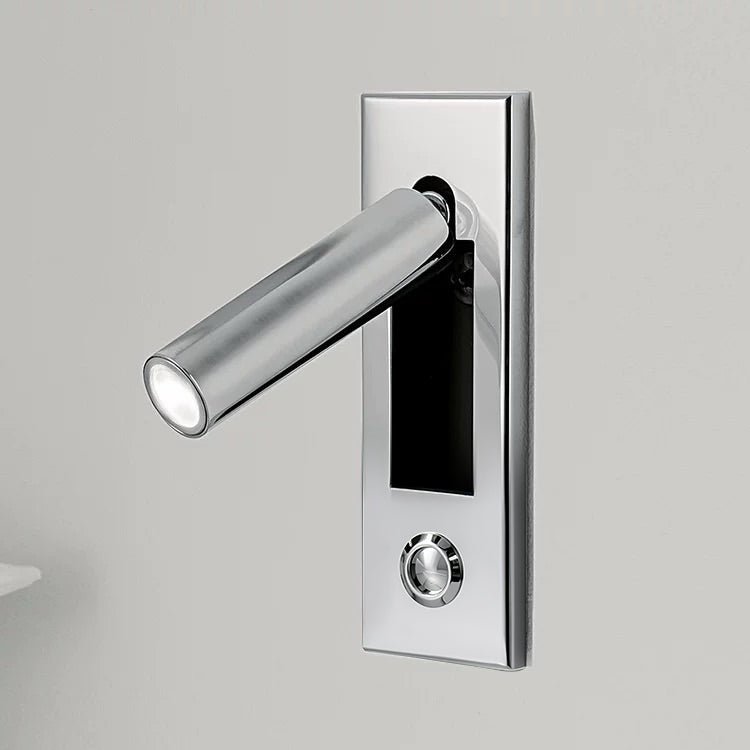 Minimalist Metal Recessed Sconce – Folding Bedside
