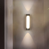 Industrial Aluminum Wall Sconce – Up Down for Hallways
