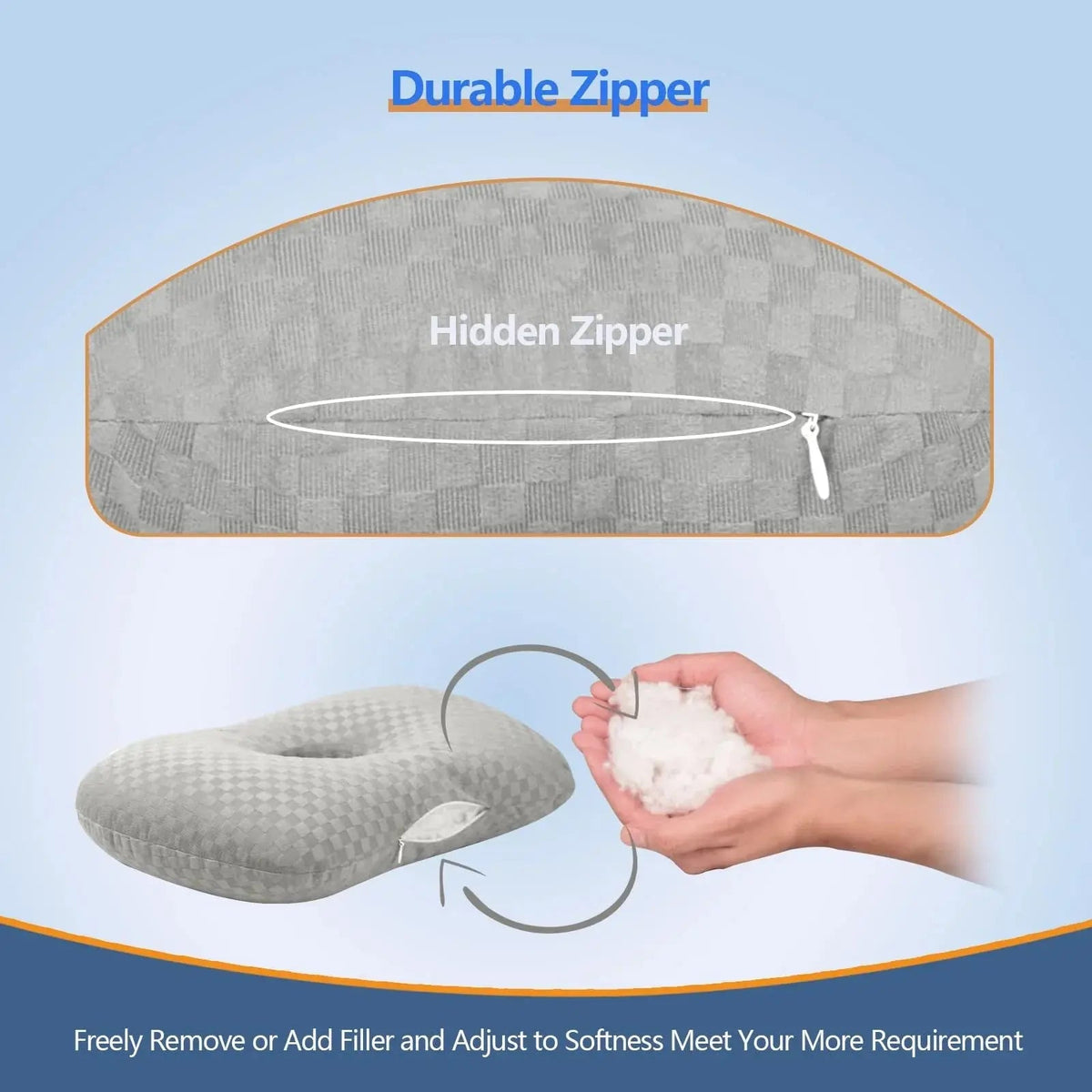 Fenoss® Ear Support Pillow – Adjustable