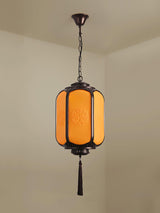 Vintage Lantern Pendant – Hanging Porch Light for Patio