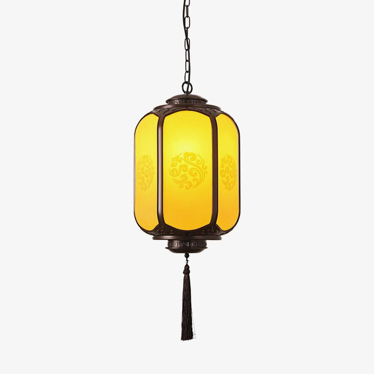 Vintage Lantern Pendant – Hanging Porch Light for Patio