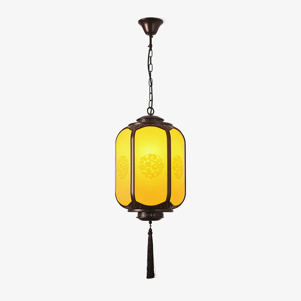 Vintage Lantern Pendant – Hanging Porch Light for Patio