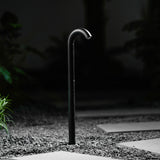Modern Black Arched Path Light – Walkway Light for Garden