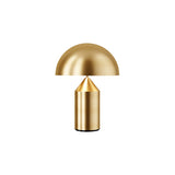 Mid-Century Metal Mushroom Table Lamp – Dome Shade