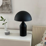 Mid-Century Metal Mushroom Table Lamp – Dome Shade