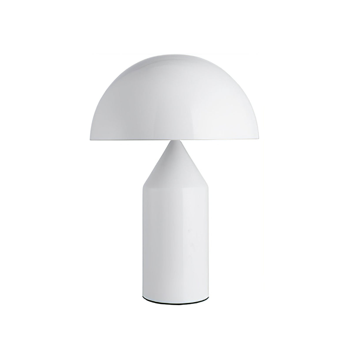 Mid-Century Metal Mushroom Table Lamp – Dome Shade