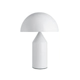 Mid-Century Metal Mushroom Table Lamp – Dome Shade