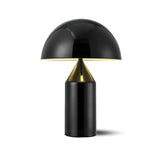 Mid-Century Metal Mushroom Table Lamp – Dome Shade