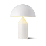 Mid-Century Metal Mushroom Table Lamp – Dome Shade