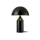 Mid-Century Metal Mushroom Table Lamp – Dome Shade