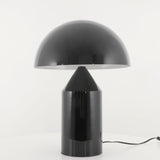 Mid-Century Metal Mushroom Table Lamp – Dome Shade