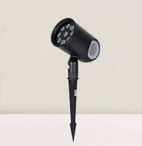Black Landscape Spotlight – Adjustable Spike Light for Yard
