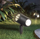 Black Landscape Spotlight – Adjustable Spike Light for Yard