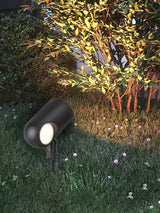 Black Landscape Spotlight – Adjustable Spike Light for Yard