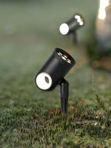 Black Landscape Spotlight – Adjustable Spike Light for Yard