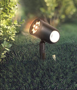 Black Landscape Spotlight – Adjustable Spike Light for Yard