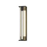 Modern Black Outdoor Wall Light – Solar Sconce for Porch