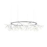 Modern Black Metal Branch Chandelier – Firefly LED