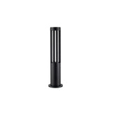 Modern Black Bollard Light – Cylinder Path Light for Garden