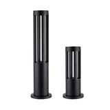 Modern Black Bollard Light – Cylinder Path Light for Garden
