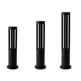 Modern Black Bollard Light – Cylinder Path Light for Garden