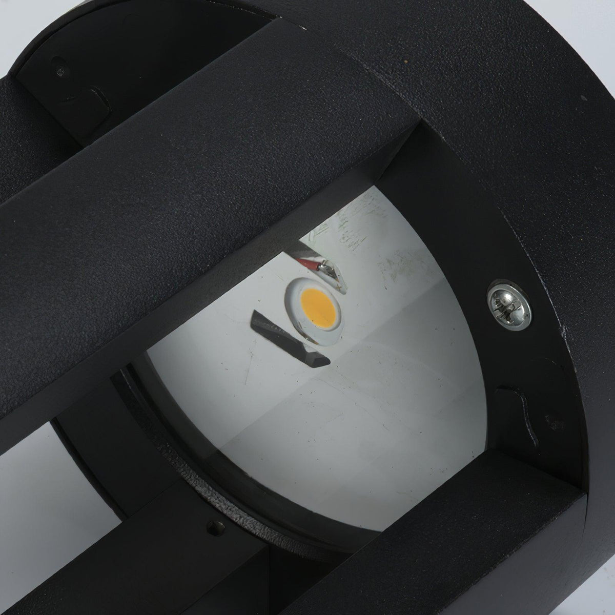 Modern Black Bollard Light – Cylinder Path Light for Garden