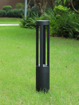 Modern Black Bollard Light – Cylinder Path Light for Garden