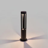 Modern Black Bollard Light – Cylinder Path Light for Garden
