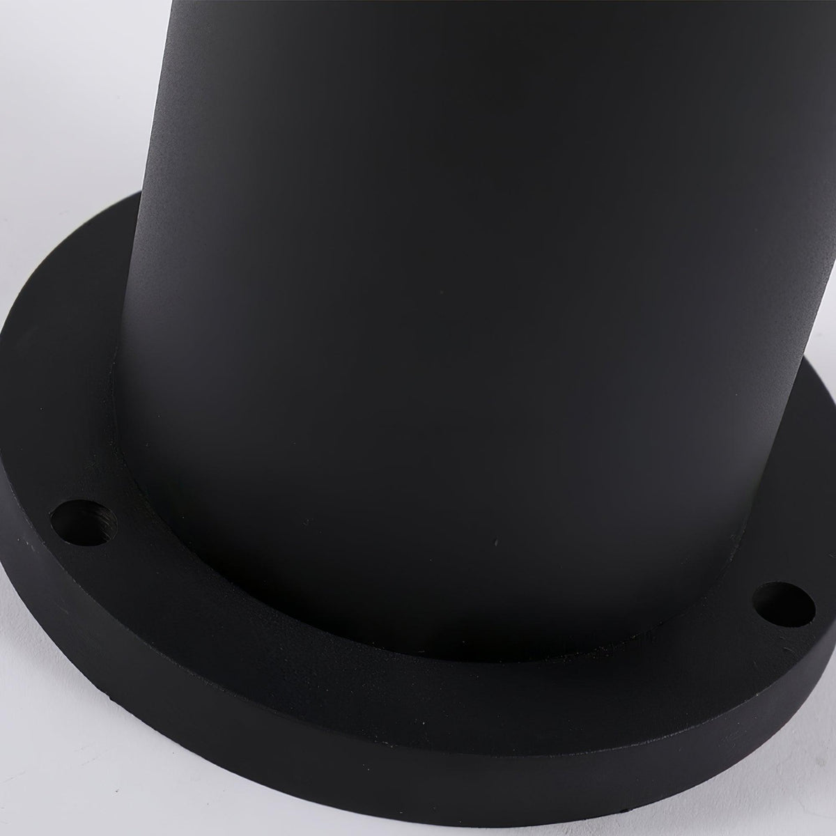 Modern Black Bollard Light – Cylinder Path Light for Garden