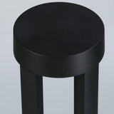 Modern Black Bollard Light – Cylinder Path Light for Garden