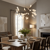 Modern Black Metal Branch Chandelier – Firefly LED