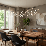 Modern Black Metal Branch Chandelier – Firefly LED