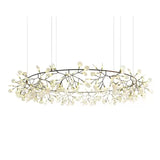 Modern Black Metal Branch Chandelier – Firefly LED