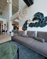 Modern Black Metal Branch Chandelier – Firefly LED
