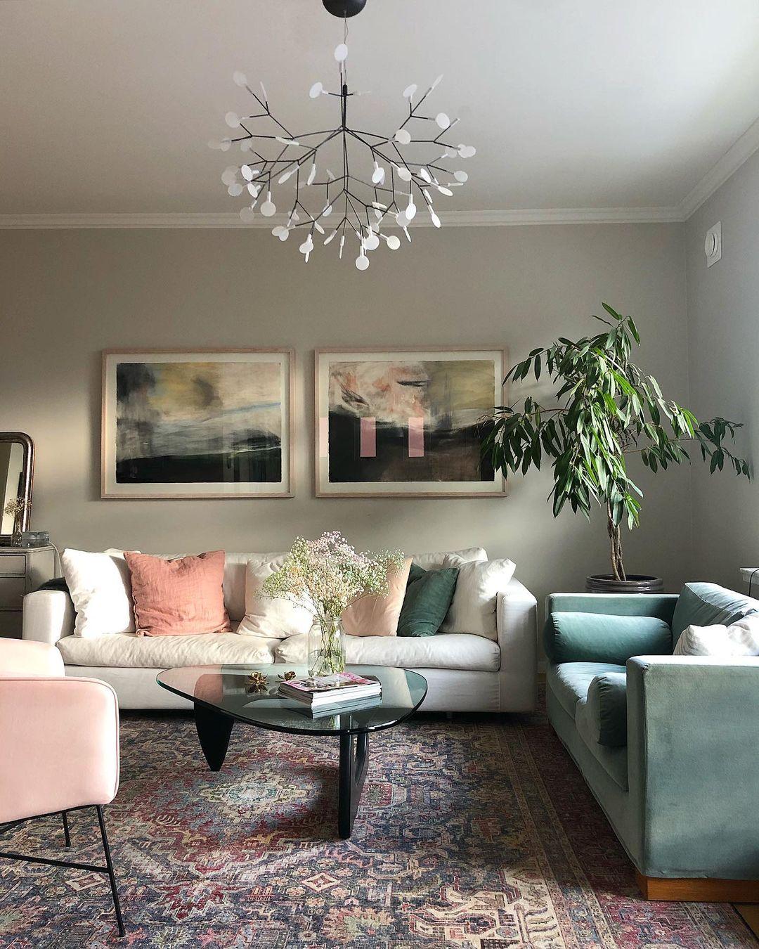 Modern Black Metal Branch Chandelier – Firefly LED