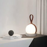 Foldwell Minimalist Grey Iron Portable Table Lamp
