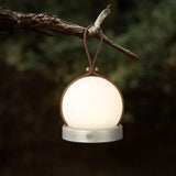 Foldwell Minimalist Grey Iron Portable Table Lamp