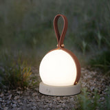 Foldwell Minimalist Grey Iron Portable Table Lamp