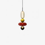 Artisan Tinted Glass Pendant – Hand-Blown Jar LED